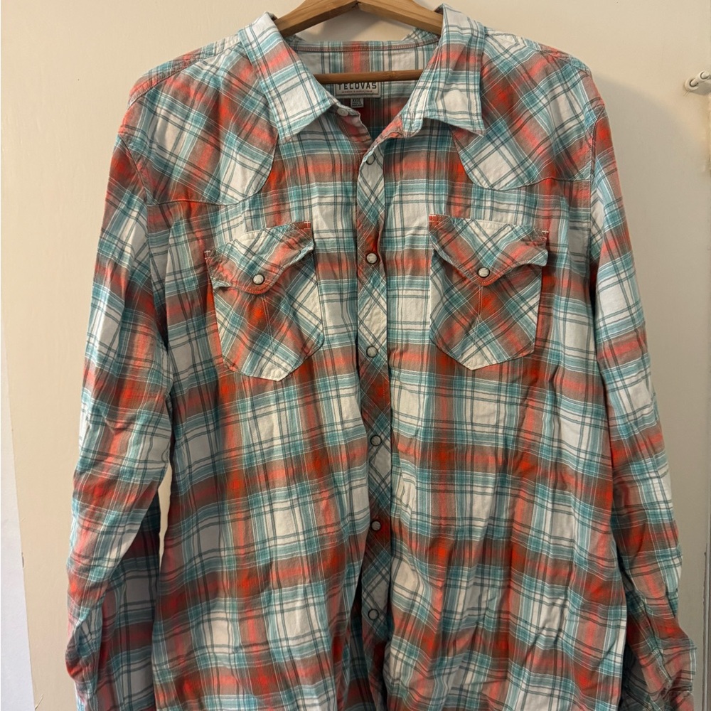 Tecovas Multicolor Plaid Shirt